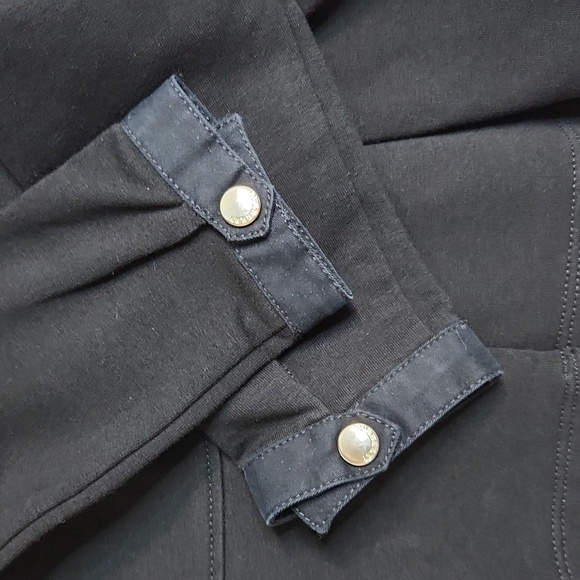 Burberry Girls Black Cotton Jacket, Size 4 ~ EUC - Picture 6 of 10